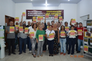 Servidores do Incra/AM em mobilização pela reestruturação de carreiras em  evento na capital Macapá